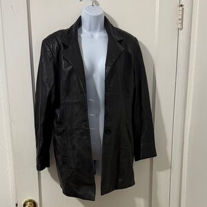 Bebe Black Leather Jacket